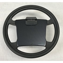 Steering Wheel Cover Scorecard Cover in Carbon Fiber for Club Car Golf Cart (Fits Ds and Older Precedent Models)