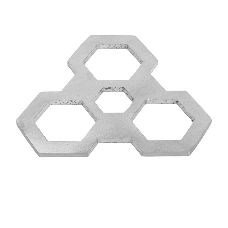 Campfire Grill Tripod Board Stainless Steel Campfire Support Plate with