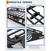 GarveeLife 46" x 36" Universal Roof Rack Carrier Basket, 200