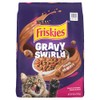 Purina Friskies Dry Cat Food Gravy Swirl'd With Flavors of