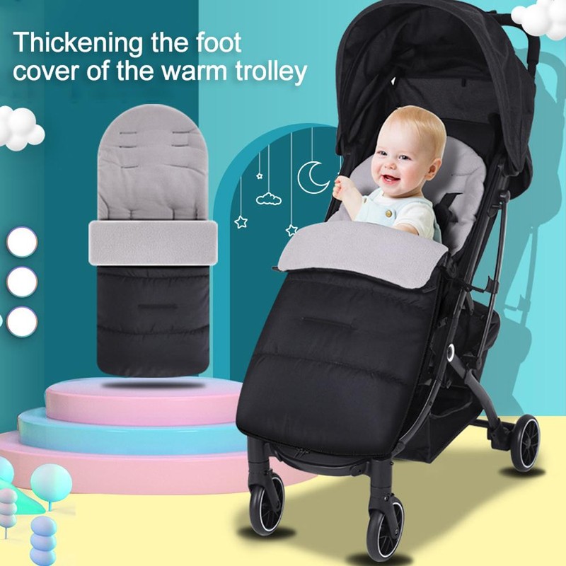 Stroller Sleeping Bag Universal Baby Stroller Footmuff Windproof Waterproof Winter