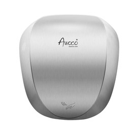 Awoco Heavy Duty Stainless Steel 1450W 120V Automatic High Speed Commercial Hand Dryer, UL Listed (Standard)