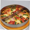 Ciieeo 3pcs Stainless Steel Pizza Saucing Ring Baking Tool for
