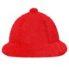 Kangol Men's Faux Fur Casual Cap, Scarlet, M