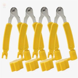 육프로컬렉션 기타 스트링 와인더 4P 옐로우 통기타기타줄세트 통기타줄감개 Yukpro Collection Guitar String Winder 4P Yellow Acoustic Guitar String Set Acoustic String Winder