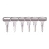 IEQFUE Heavy Equipment 6PCS Ignition Keys160431 6896 Compatible with Manitou