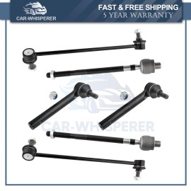 Unbranded ES800046 Inner & Outer Tie Rod End Links For Nissan Murano 2005 2006 2007