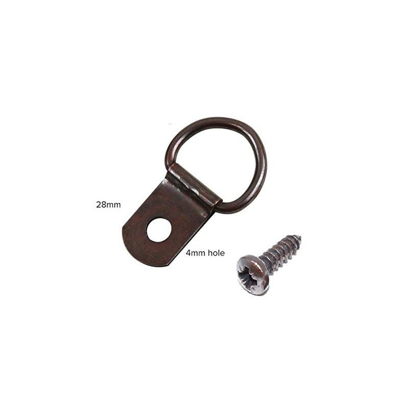 SISI UK® 20 x D Rings Picture Photo Frame Hanging