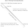 Lyuxzadss Piercing Taper Mixed 4Pcs Piercing Changing Tools 16G 18G