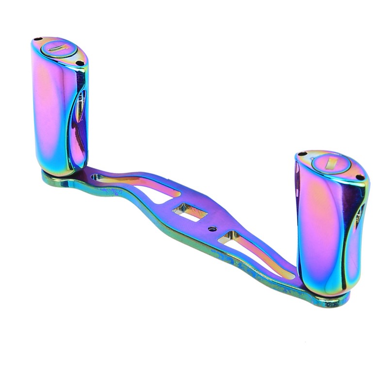 Metal Colorful Fishing Baitcasting Wheel Rocker Arm Modification Power Knob