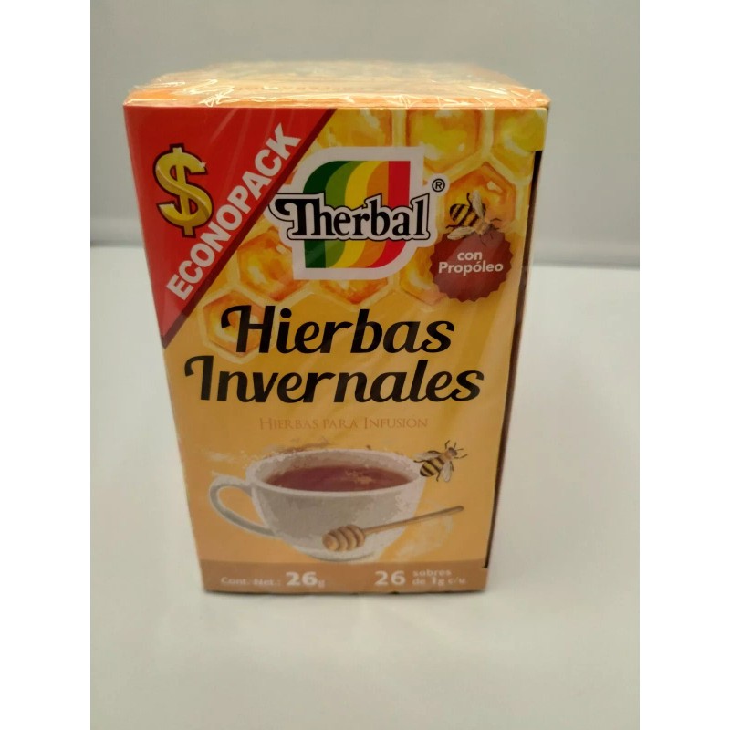 Therbal TE DE HIERBAS INVERNALES CON PROPOLEO 52 SOBRES POR