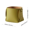 HOMIEAZICOZI Cork Leather Desk Organizer - 2-Pack Stylish Storage