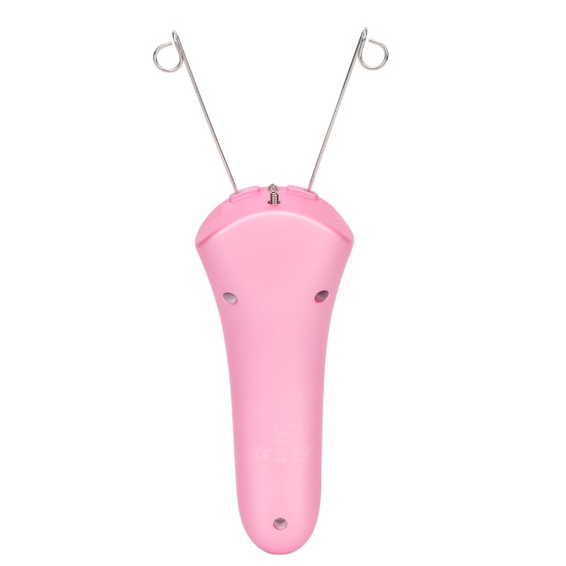 Electric Facial Threading Hair Removal Epilator LED USB Rechargeable Cordless