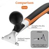 ‌Premium 2.5" Carbide Scraper Tool – Heavy Duty Paint, Glue,