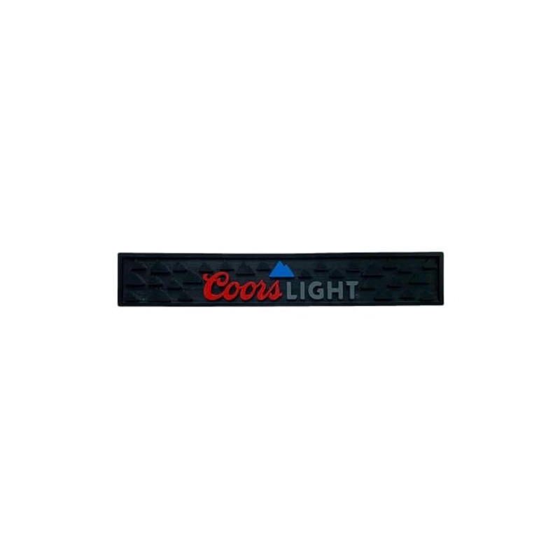 Coors Light Signature Rail Runner Bar Mat - Mountain Pattern