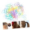 Abaodam Disposable Hair Elastics Ties High Elasticity Rubber Bands for