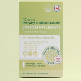 10 billion intestinal health lactic acid bacteria, lactic acid bacteria for the whole family, Everyday 10 billion probiotics, zinc vegetable capsule / 100억 장건강유산균 온가족유산균 에브리데이 100억프로바이오틱스 아연 식물성캡슐