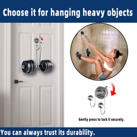 TmeyDou Heavy-Duty Suction Cup Hook – Double Hook Design, Super Strong Hold for Bathroom, Kitchen, Bedroom, and More – No Drilling Needed! (1)