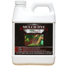 EnviroColor Cocoa Brown Mulch Dye – 32 oz Concentrate for 2,400 sq ft | Eco-Friendly Mulch for Landscaping Enhancement | Non-Toxic, Cost-Effective Curb Appeal Solution