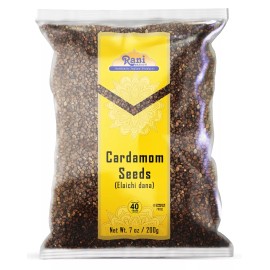 Rani Cardamom (Elachi) Decorticated Seeds Indian Spice 7oz (200g)