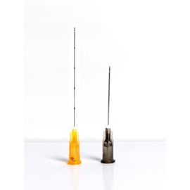 50packs/Box Micro Blunt Ultra-fine Stainless Steel Dispensing Accessories Industrial Pipes Laboratory Supplies (25G 50MM)