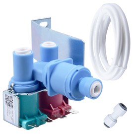 DWX Global W10179146 W10408179 Refrigerator Water Valve Replacement Compatible with Whirlpool Maytag Refrigerators W10155357 2186486 2205762 2304757 W10179146 W10408179 W10445780 4389177