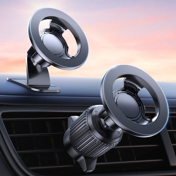 Industry First 2 in 1 Smartphone Holder, Magsafe Compatible, Car