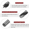 sourcing map 5pcs Brad Point Drill Bits 4.5mm(11/64") Dia Straight