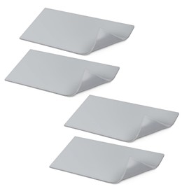 4 Pcs Silicone Heat Press Mat, 8x4‘’ Double-Sided Resistant Foam Ironing Pad Heat Press Accessories for Hat HTV Press Transfer Vinyl DIY Transfer Ironing