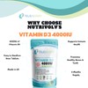 Vitamin D 4000IU | 6 Months Supply | 180 Easy-Swallow