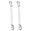 sourcing map 2pcs Offset Extra Long Box End Wrench 10