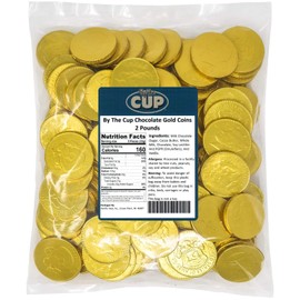 By The Cup Chocolate Gold Coins 2 lb Bulk Bag