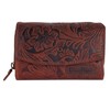 Chunkyrayan P GB-6 Genuine Leather Women's Wallet High-Quality Vintage RFID
