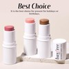 bayfree 3 PCS Makeup Cream Contour Stick Set, Highlighter Stick