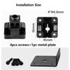 LED Machine Light,12W 120 Volt Adjustable Short Arm LED Work