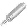 HICON Mini Jack Adaptor 3.5 mm Male to 6.3 Female