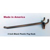 ProCraft Brand (10 Pack) 4 Inch Black Plastic Peg Kit.