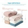 Bulinlulu Fuzzy Socks With Grips for Women 5-Pairs Non Slip