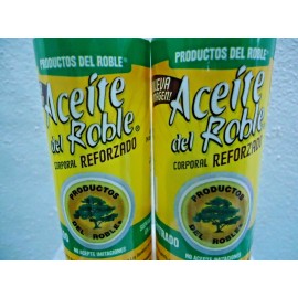 Del Roble 2xReinforced Oak Oil 100% Natural for Cramps, Arthritic Pain Corporal  Reforzado