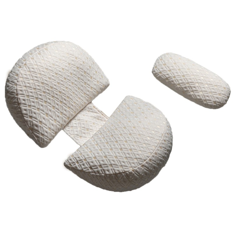 Pregnancy Pillow Comfortable Cotton Ergonomic Adjustable Width Safe Durable Maternity
