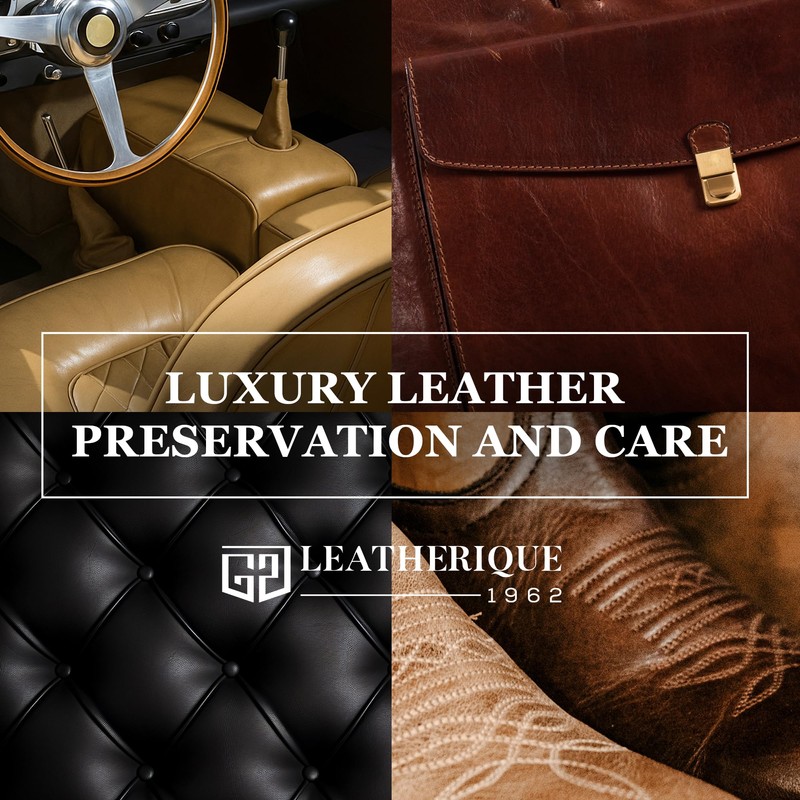 Leatherique Rejuvenator Oil & Prestine Clean Combo Pack Leather Conditioner