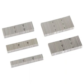 HAMWOO 5000Pcs 23 Gauge Stainless Steel Pin Nails, Headless Pinner Nails (3/8",5/8",4/5",1",1-3/16") assorted 5 sizes for Molding Cabinetry Building photo frame,handicrafts