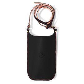 HUKURO Smart Wallet Large Size Men's Women's Genuine Leather Smartphone Pouch Smartphone Shoulder Smartphone Pochette Wallet Tochigi Leather Made in Japan