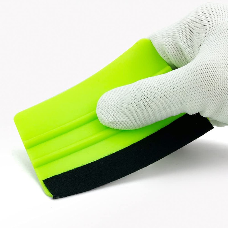 Lunbengo 20 Piece Car Wrap Plastic Squeegee, 10 * 7cm