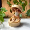 Gemmia Miniature Fairy Garden Cat Figurines- Prepare Dinner Party Cat