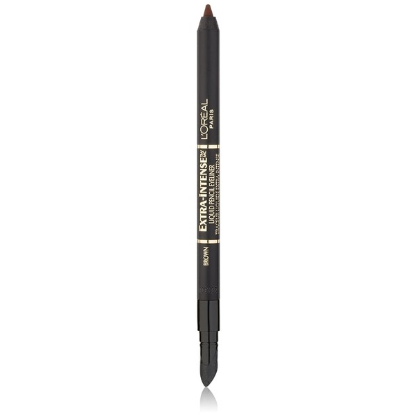 L'Oreal Paris Extra-Intense Liquid Pencil Eyeliner, Brown, 0.03 Ounces