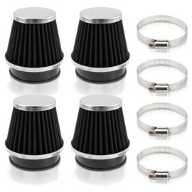 GoaMotors 4PCS 54mm Air Intake filter Pod Cleaner Fit for Honda for Suzuki for Kawasaki Motorcycle Nighthawk CB750 for Yamaha