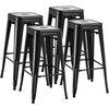 Furmax Furmax 30 Inches Metal Bar Stools Bar Height High