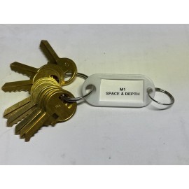 Master Padlock M1, Space and Depth Keys