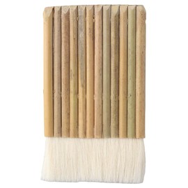 8Pcs Watercolor Hake Art Paintbrushes Sheep Hair Hake Brushes Handle Hake Blender Brushes for Ceramic Pottery Painting Brush